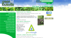 Desktop Screenshot of greenlistlouisville.com